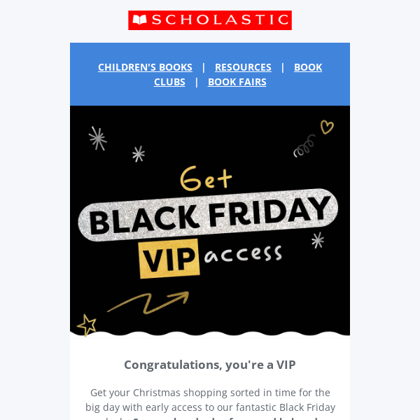 Get your Black Friday VIP Access! 🎉