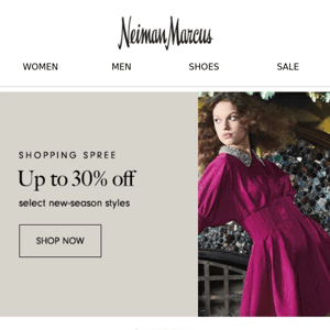 Save 30% at Neiman Marcus Last Call – Orange County Register