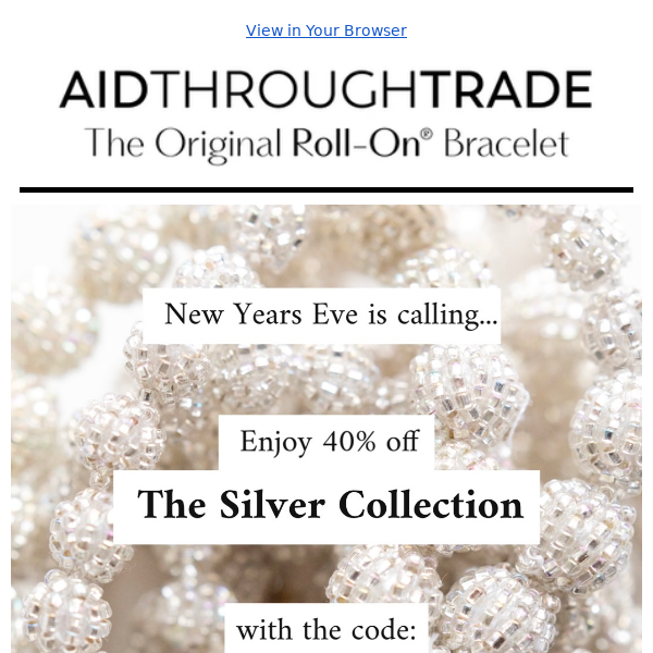 Save 40% Today on The Silver Collection!