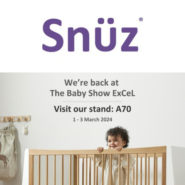 Come to see us at Baby Show Excel!