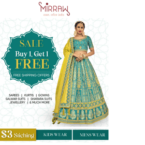 Happy Republic Day - Buy one Ethnic Outfit, Get another Free😍