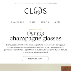 What is the best glass for champagne?