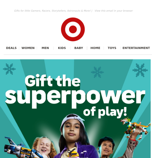 Gift the superpower of Play and Save