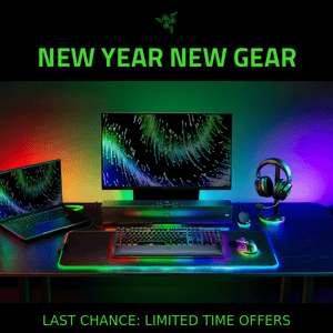 Last Chance to Get Exclusive Offers on Select Razer Gear