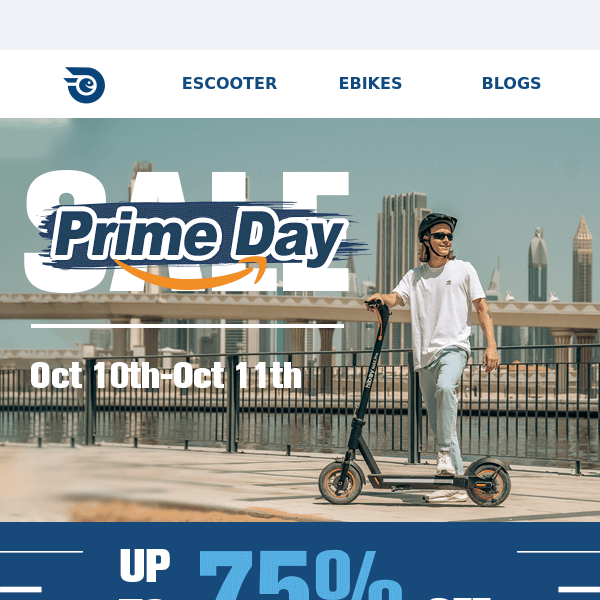 ⚡75% Off! Prime Day Sale Is Here !