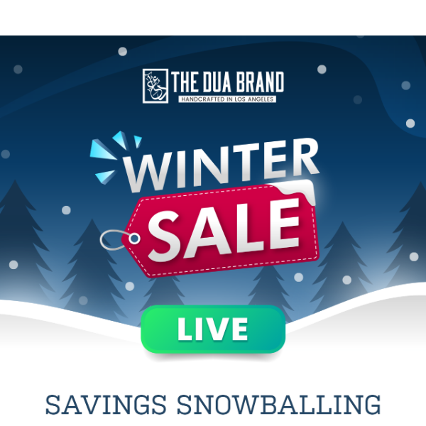 🚨 Alert: Winter Sale LIVE! Unwrap Savings Up to 30%! ❄