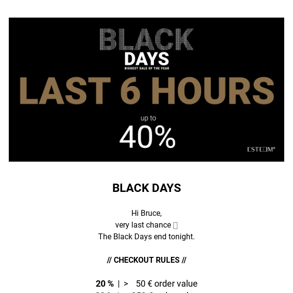 Up to 40% – Last 6 Hours 🔔