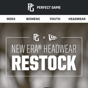 Perfect Game x New Era Headwear is Back in Stock  🔥 🔥