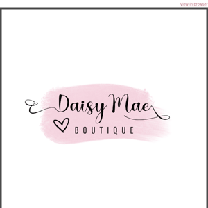 Daisy Mae Gift cards!