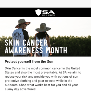 Skin Cancer Awareness Month 🙏