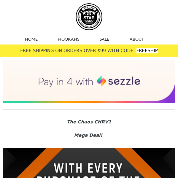 Mid-Week Maddess Check Out with Sezzle (4-Easy Payments)