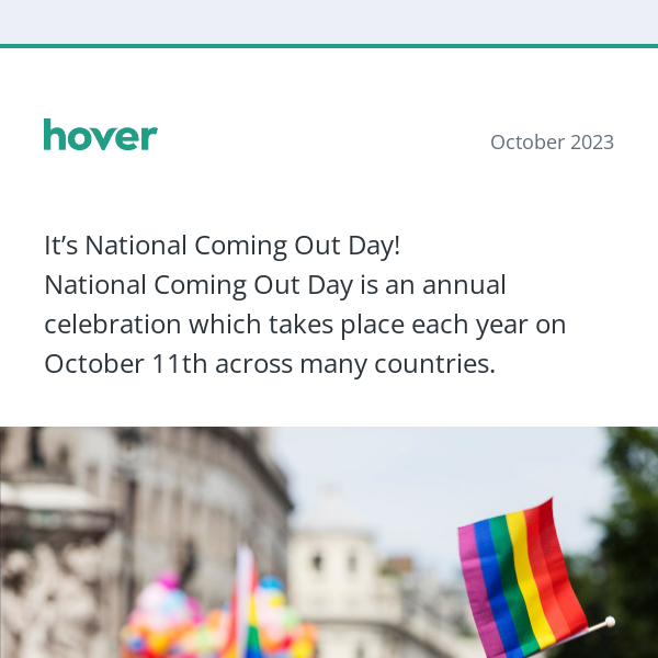 Celebrate National Coming Out Day with .GAY!