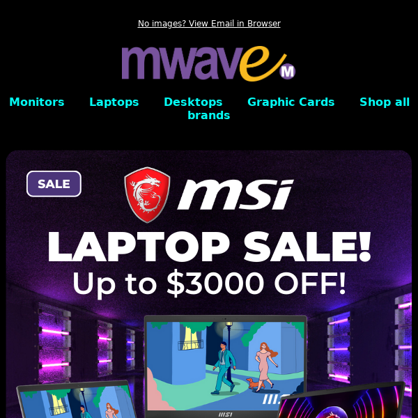 HUGE Discounts on MSi Laptops
