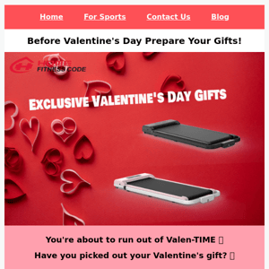 Order Your Gym Equipment Before Valentine's Day for Guaranteed Delivery✌✌