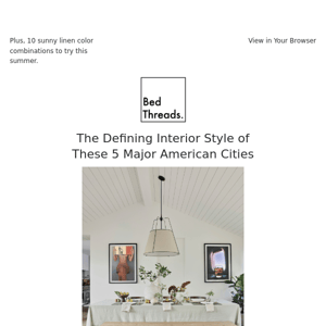 5 Major American Cities' Interior Design Styles