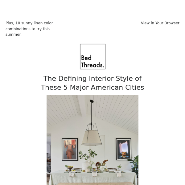 5 Major American Cities' Interior Design Styles