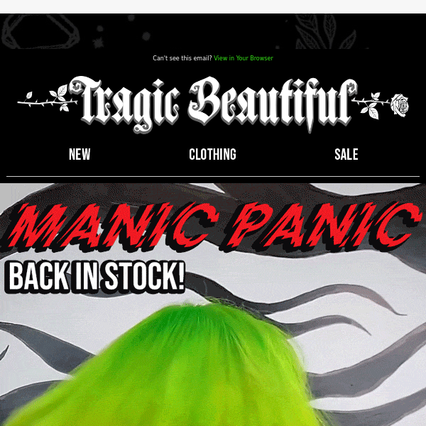 🌈 Manic Panic Hair Dye is BACK! 🌈