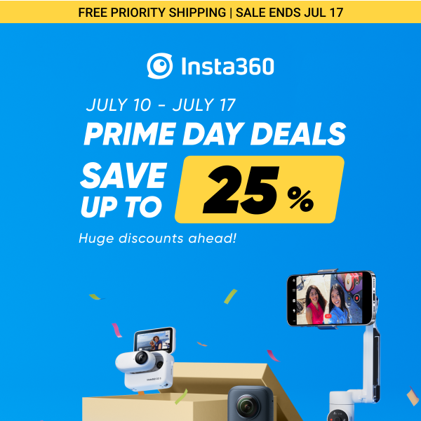 Prime Day is LIVE 🙌 grab a deal now!