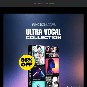 🔥 Get 86% Off Ultra Vocal Collection!