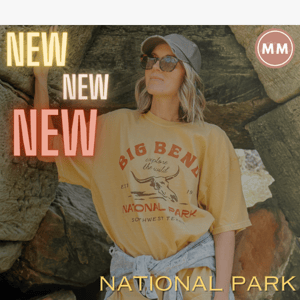 📣 NEW National Park pieces are 🔥