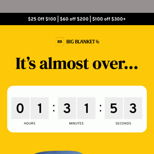 Less than 2 HOURS LEFT⚡