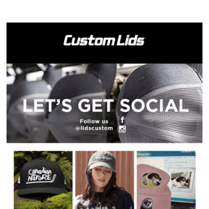 Make your team stand out with Custom Lids! Find your style with our design  gallery, or bring your own design and choose from the best…