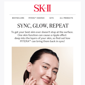 Get into the sync of things with SK-II ✨