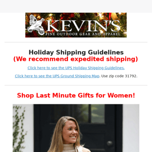 Last Minute Gifts for Women!