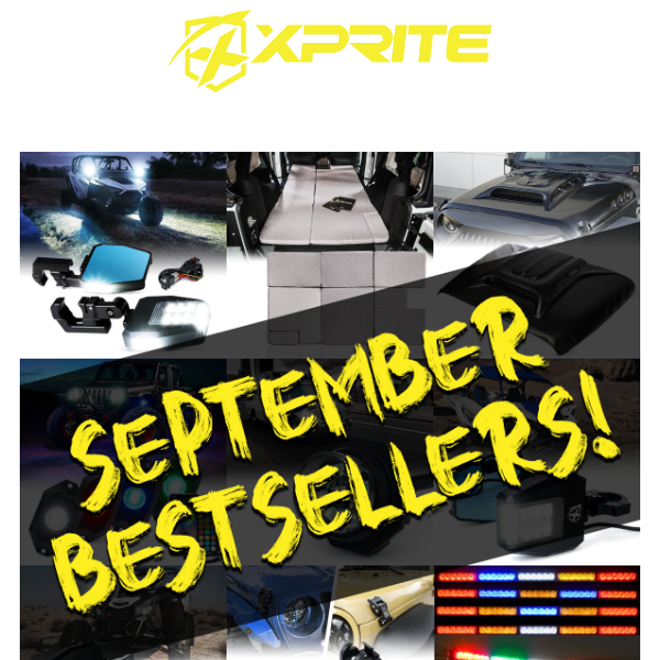 September's Must-Have Offroad products!