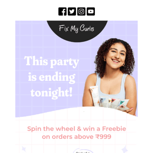 This sale party is ending tonight!🎉