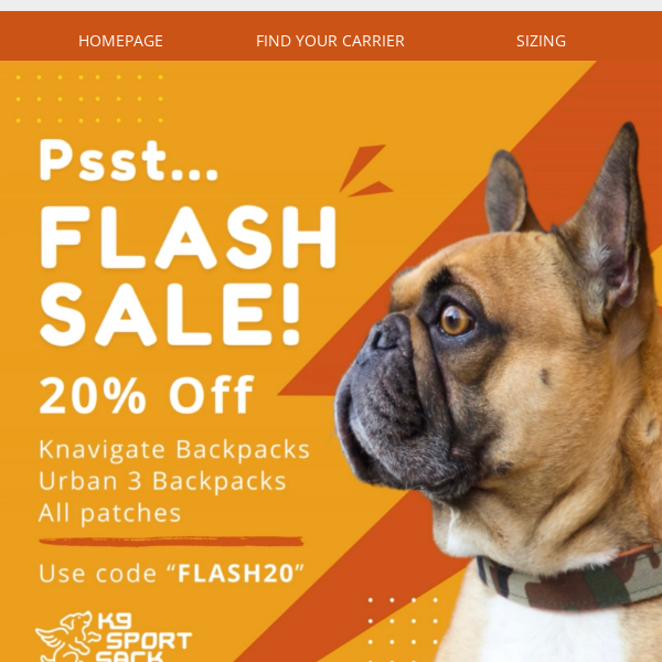 20% Off Weekend Flash Sale!