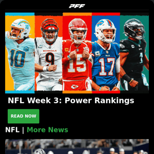 NFL Week 3 Power Rankings, Free Agent Impact, Fantasy QB Matchups