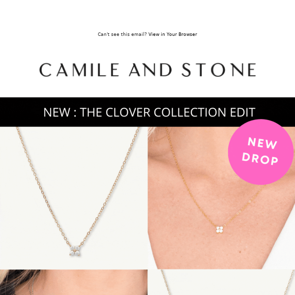 NEW: The Clover Necklace Edit ☘️