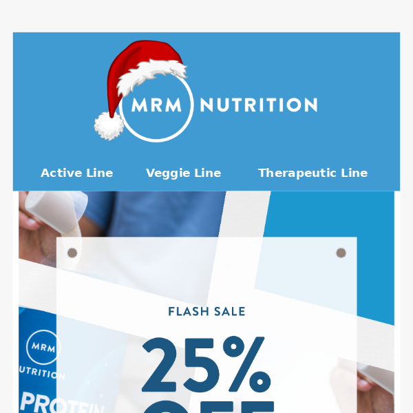 25% OFF WHEY TODAY ONLY AT MRM NUTRITION