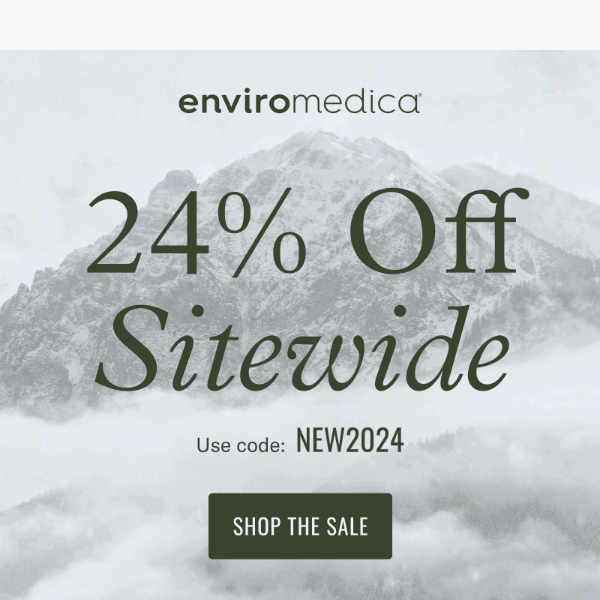 24% off sitewide 🎉