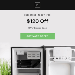 Delicious Meals In Two Minutes or Less + $120 Off