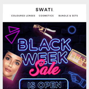 The Black Week Sale Is Here! 🖤