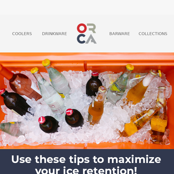 Want longer lasting ice in your cooler? Check out these simple tips!