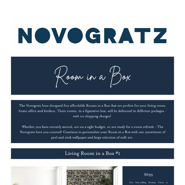 Kitchen in a Box – The Novogratz