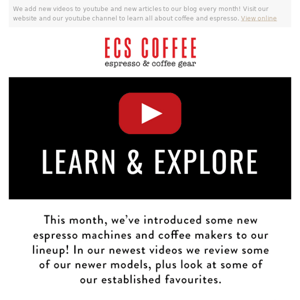 Learn & Explore: New Videos & Coffee Guides ☕