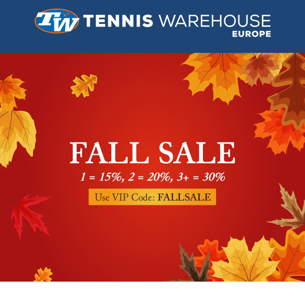 The Sale You've Been Waiting For! - Tennis Warehouse Europe