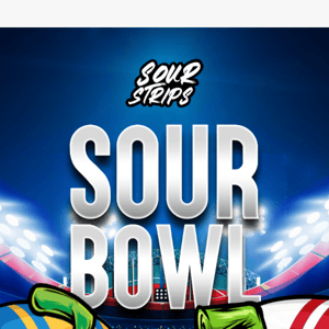 Kick Off Game Day with Intense Sour Flavor!