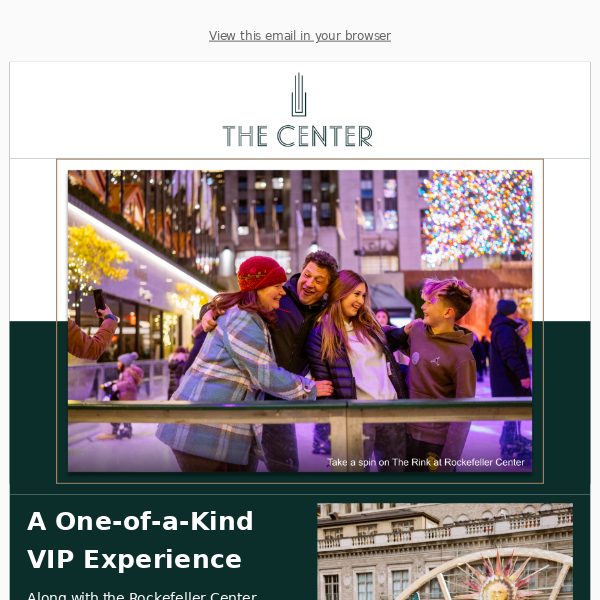 An Exclusive Rockefeller Center Experience: The VIP Rock Pass Holiday Edition