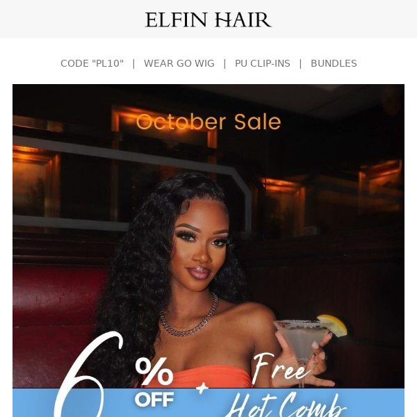 New & Now: 6% Off Hair+Free Hot Comb