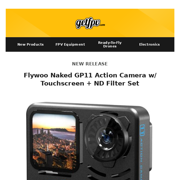 🚀  TONS of Amazing New Products: Flywoo Naked GP11 Camera, MR Steele DJI O3 HD RTF Bundle  🚀