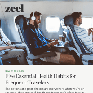 Traveling? Don't Skip These Crucial Health Habits