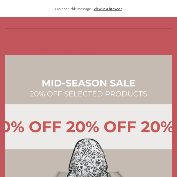 Mid-season sale, last chance!