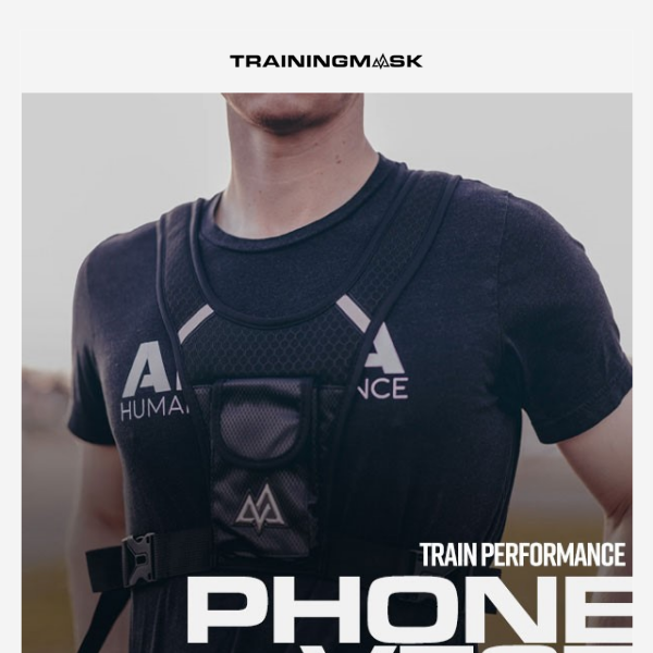 [50% OFF] Train Performance Phone Carrier Vest