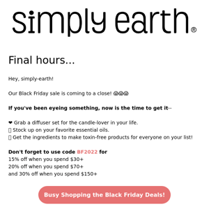 FINAL HOURS: Black Friday deals are almost gone