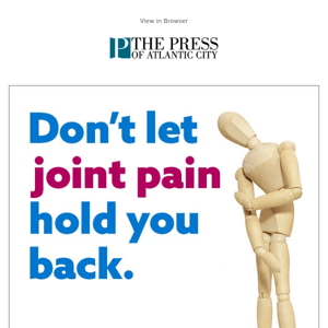 ADV: Say Goodbye to Joint Pain